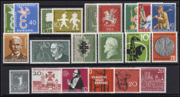 281-301 Bund-Jahrgang 1958 Komplett, Alle Einwandfrei Postfrisch ** - Colecciones Anuales