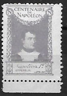 Vignette NAPOLEON 1er - Centenaire - Empereur - LEFEVRE - - Vignetten (Erinnophilie)