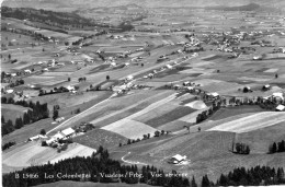 SUISSE - " Les COLOMBETTES = Vuadens :Frbg.  Vue Aérienne " ;Edit:A. Boss & Co. - - Vuadens