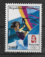 TOGO  N° 2055D  * *   Jo 2008  Voile - Segeln