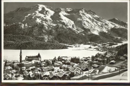 11309814 St Moritz GR St Moritz Dorf Und Bad Mit Piz Rosatsch Und Piz Corvatsch  - Other & Unclassified