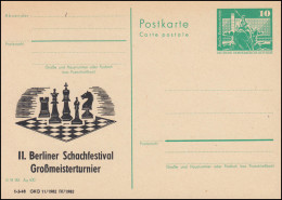 DDR P 79 Schachfestival Großmeisterturnier Berlin 1982, ** - Other & Unclassified