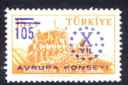 1959 Türkei 1625 Sympathie-/Mitläuferausgabe, Marke ** - Idées Européennes