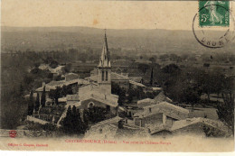 Chateaudouble Vue Prise De Chateau Ronpu - Autres & Non Classés