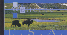 UNO Wien Markenheftchen 8 UNESCO-Welterbe USA 2003, ESSt - Libretti