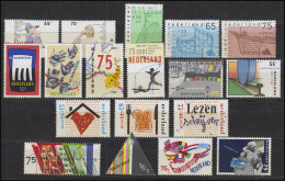 1357-1374 Niederlande-Jahrgang 1989 Komplett Mit Block 33, Postfrisch - Altri & Non Classificati