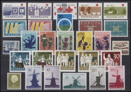 790-816 Niederlande-Jahrgang 1963 Komplett, Postfrisch - Altri & Non Classificati