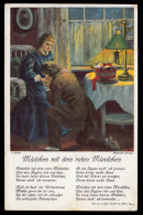 Lyrik-AK Zander: Mädchen Mit Dem Roten Mündchen Von Heinrich Heine, Ungebraucht - Andere & Zonder Classificatie