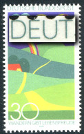 808 Wandern 1974 - Verzähung Oben An Der Schrift, ** - Variétés Et Curiosités