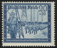 892 Kameradschaftsblock 1944 20+30 Pf ** - Ungebraucht