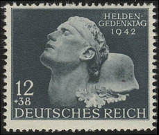 812 Heldengedenktag 1942 - Marke ** - Nuevos