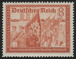 706 Kameradschaftsblock 8+4 Pf ** - Unused Stamps