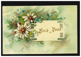 Ansichtskarte Vorname Anna, Blumen, TITTMONING 25.7.03 Nach TENGLING 26.7. - Voornamen