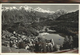 11309671 St Moritz GR Panoramakarte St Moritz - Sonstige & Ohne Zuordnung