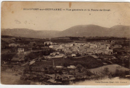 Beaufort Sur Gervanne Vue Generale - Autres & Non Classés