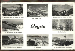 11309649 Leysin Leysin Avec Les Dents Du Midi La Prafandaz La Berneuse Lac Leman - Altri & Non Classificati