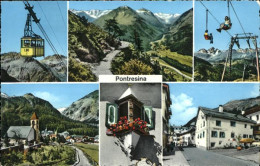 11309616 Pontresina Detailansichten Seilbahn Kirche Pontresina - Andere & Zonder Classificatie