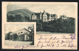 AK Gmunden, Villa Der Königin Marie Von Hannover, Blick Zum Schloss Cumberland  - Otros & Sin Clasificación