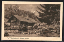 AK Krieglach-Alpel, Waldschulhaus Mit Strasse  - Andere & Zonder Classificatie