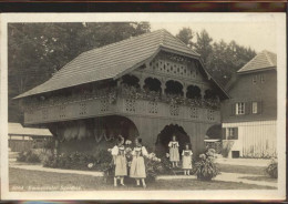 11308763 Bern BE Emmentaler Speicher Maedchen Tracht Bern - Other & Unclassified