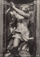 CARTOLINA  C13 ROMA,LAZIO-BERNINI-DANIELE-CHIESA DI S.MARIA DEL POPOLO-STORIA,MEMORIA,BELLA ITALIA,NON VIAGGIATA - Eglises