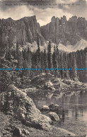 R093158 Strada Delle Dolomiti. Lago Di Carezza M. 19534 Col Latemar M. 2846. Lor - World