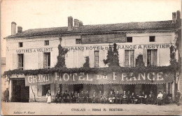 16 CHALAIS - HOTEL A RESTIER - Sonstige & Ohne Zuordnung