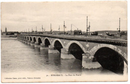 Girondes , Bordeaux , Le Pont De Pierre - Bordeaux