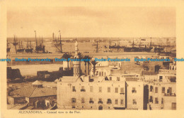 R093163 Alexandria. General View To The Port - World