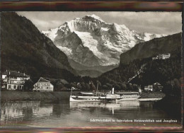 11308522 Interlaken BE Schiffeinfahrt Heimwehfluh Jungfrau Interlaken - Autres & Non Classés