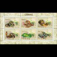 MOZAMBIQUE 2007 - Scott# 1779 S/S Snakes MNH - Mosambik