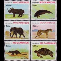 MOZAMBIQUE 1990 - #1126-31 Endang.Species Set Of 6 MNH - Mozambique