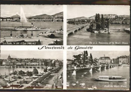 11308491 Geneve GE Quai Du Mont-Blanc La Rade Pont Du Mont-Blanc Geneve - Andere & Zonder Classificatie