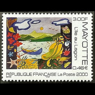 MAYOTTE 2000 - Scott# 136 Lagoon Set Of 1 MNH - Other & Unclassified