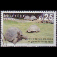 MAURITIUS 2006 - Scott# 1026 Giant Tortoise 25r Used - Mauricio (1968-...)