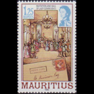 MAURITIUS 1978 - Scott# 456 Ball Invitation 1.25r MNH - Mauritius (1968-...)