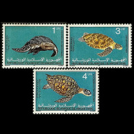 MAURITANIA 1982 - Scott# 509-11 Deluth Turtle Set Of 3 MNH - Mauritanië (1960-...)