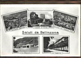 11308479 Bellinzona Castello Di Svitto La Stazione La Caserma Bellinzona - Altri & Non Classificati