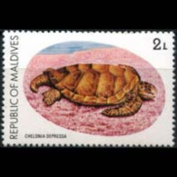 MALDIVES 1980 - Scott# 842 Turtle 2l MNH - Maldivas (1965-...)