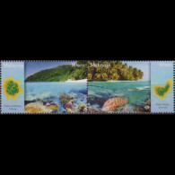 MALAYSIA 2015 - Scott# 1571c-d Islands Views 80c MNH - Malesia (1964-...)