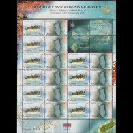 MALAYSIA 2003 - Scott# 933A Sheet-Islands MNH - Malasia (1964-...)