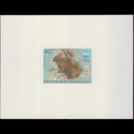 MALAGASY 1975 - Scott# 533A S/S Expo.-Rabbit MNH - Madagaskar (1960-...)