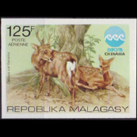 MALAGASY 1975 - Scott# C145 Expo.-Deer Imp. Set Of 1 MNH - Madagaskar (1960-...)