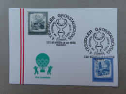 Österreich Pro Juventute - Mit Sonderstempel 10. 4. 1983 Kematen An Der Ybbs, 4. Ybbstaler Grosstauschtag (Nr.1536) - Otros & Sin Clasificación