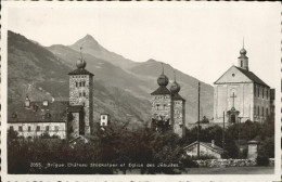 11308303 Brig Chateau Stockalper Eglise Des Jesuites Brig - Autres & Non Classés