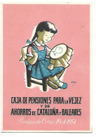 EDICION CONMEMORATIVA BODAS DE ORO ( 1904-1954 ).- CAJA DE PENSIONES CATALUÑA Y BALEARES - Ausstellungen