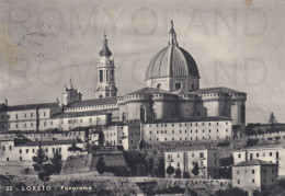 CARTOLINA  C13 LORETO,ANCONA,MARCHE-PANORAMA-STORIA,MEMORIA,CULTURA,RELIGIONE,IMPERO,BELLA ITALIA,VIAGGIATA 1954 - Ancona