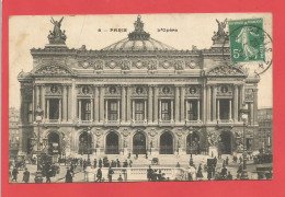 C.P.A. ( 75 ) « PARIS » L'Opéra - Jolie Vue Générale Animée X2phots - Otros Monumentos