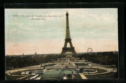 AK Paris, La Tour Eiffel, Eiffelturm  - Autres & Non Classés