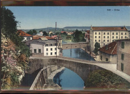 11306725 Orbe Teilansicht Bruecke An Der Orbe Orbe - Autres & Non Classés